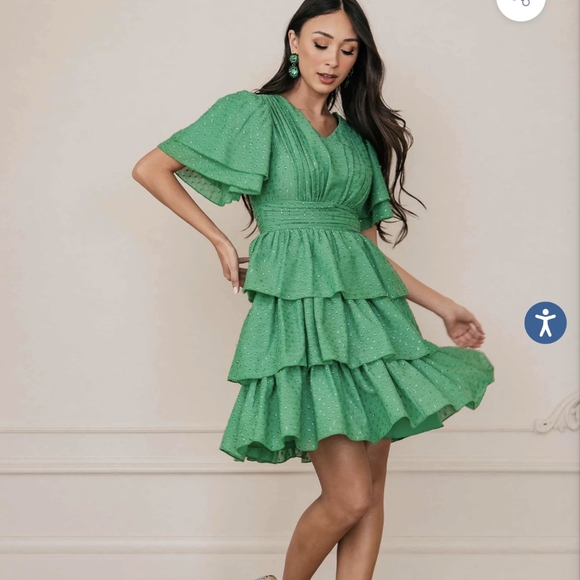Jessakae medium green Selena dress - Picture 2 of 3